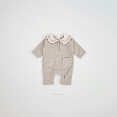 bebe nine13 (55cm-75cm) 2色水手領連身衣18