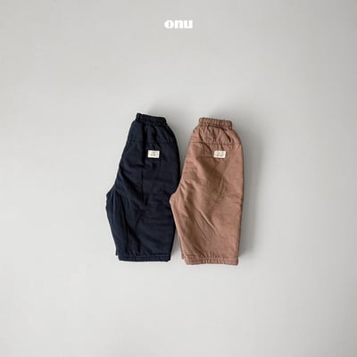 onu 31｜(70cm-115cm) 冬季簡約直筒褲13
