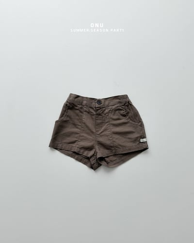 onu43｜(70cm-115cm) 棉質鈕扣短褲4