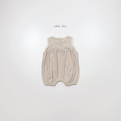bebe nine16  (6m-24m) 3色彈力蕾絲連身服4
