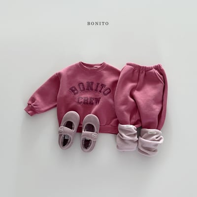 Bonito07｜(75cm-125cm) logo英字休閒上衣7