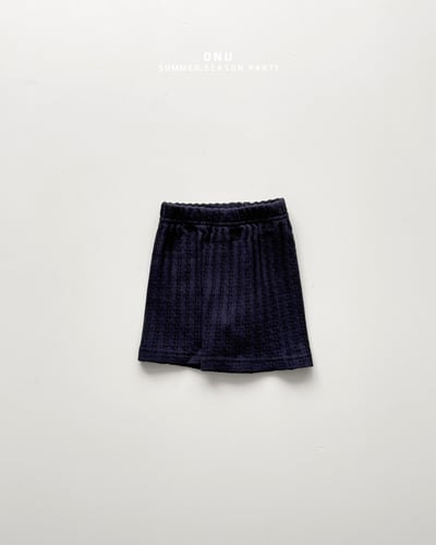 onu08｜(70cm-115cm) 緹花麻花捲短褲5