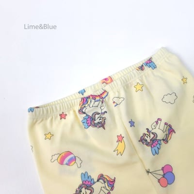 LIME&BLUE26｜(80-118cm)  獨角獸無袖套裝13