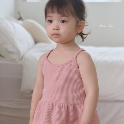 bebe nine28  (65cm-115cm) 3色細肩蛋糕裙套裝8
