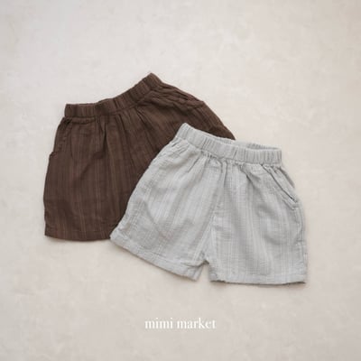mimi market18 (75-90cm)  線條順滑短褲2