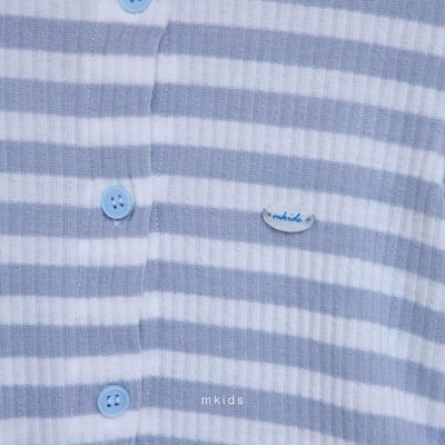 M-KIDS21｜(65-115cm) 條紋小標套裝20