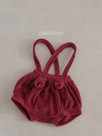 Peekaboo｜寶貝吊帶褲1