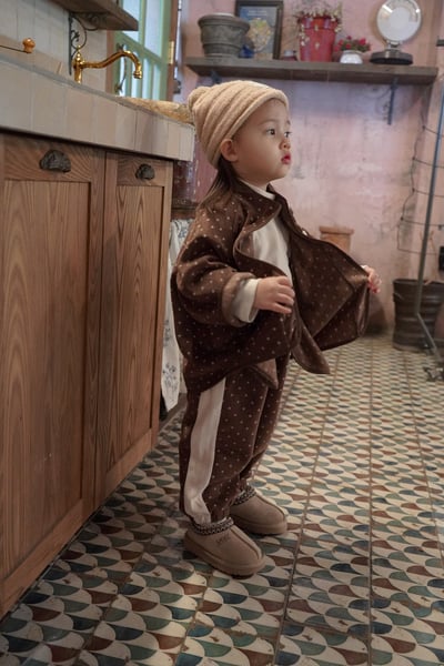 onu 24｜(70cm-115cm) 波點線條縮口褲12