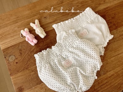 Valubebe 47｜(65-80cm) 花邊皺紋短褲5