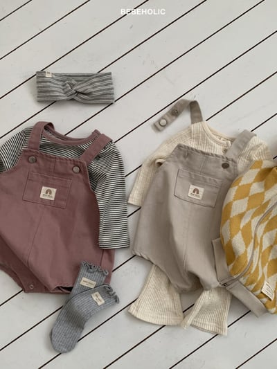 Bebe holic57｜(3m-18m) 口袋吊帶包屁褲2