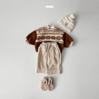 onu 29｜(70cm-115cm) 北歐印花刷毛上衣10