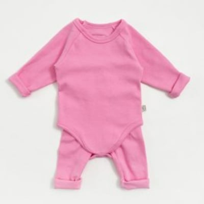 Oottbebe30｜(0m-12m) 糖果色居家包屁衣褲子套裝16