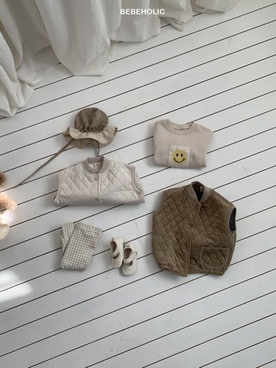 Bebe holic20｜(6m-18m) 菱格紋口袋背心18