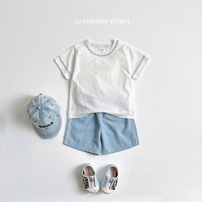 vivid56｜(78cm-125cm) 3款縫線簡約素色上衣11