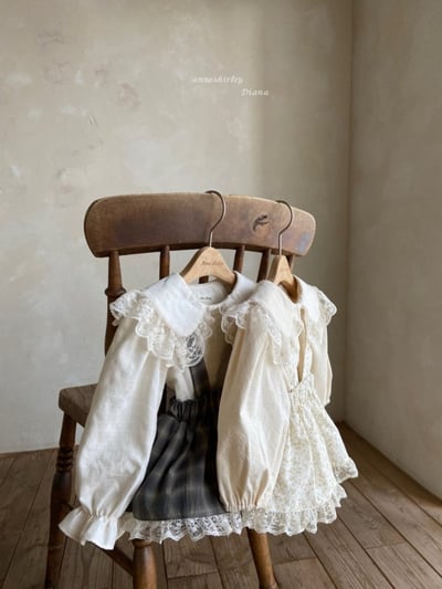 Anne Shirley17｜(3m-22m) 2色格紋/碎花蕾絲吊帶褲裙21