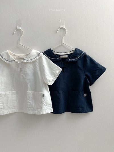 MiniRobe45｜(70-110) 翻領滾邊上衣9