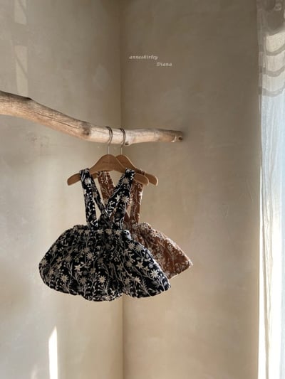 Anne Shirley20｜(3m-22m) 2色雛菊吊帶褲裙6