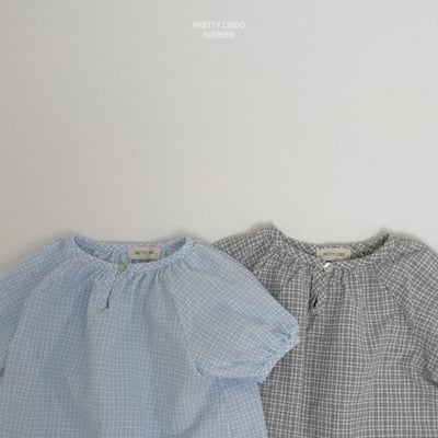 Lindo12｜(80-125) 簡約格紋洋裝4