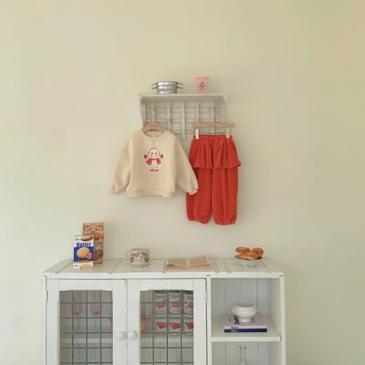 Fondue 03｜(75cm-110cm)  點點荷葉裙長褲6