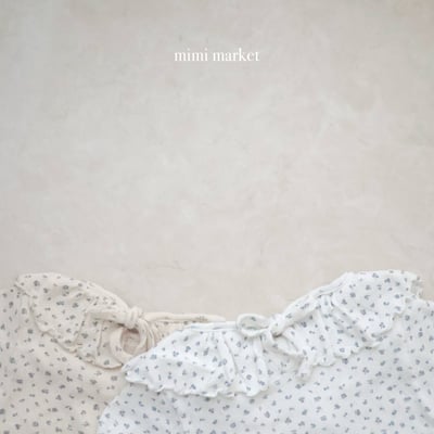 mimi market12 (75-90cm)  碎花荷葉邊上衣6