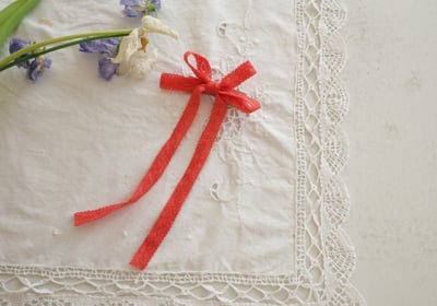 FLO04｜(free) 3色蝴蝶結緞帶髮夾18