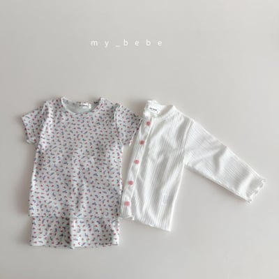 my_bebe23｜(80-120cm) 碎花家居服組21