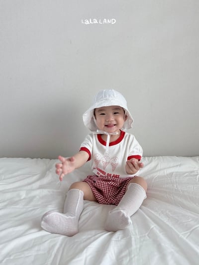 lala land01｜(3m-18m) 4色格紋小短褲17