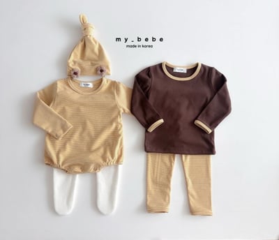 my_bebe14｜(-12m-7y) 撞色家居套裝9