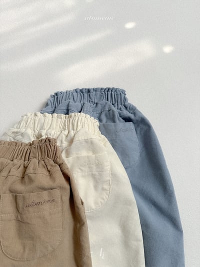 Atomeme26｜(70-110) 簡約素面直筒長褲17