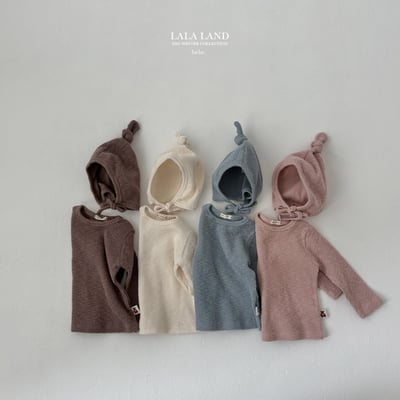 lala land30｜(60cm-83cm) 4色羅紋素面上衣2