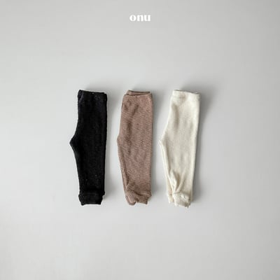 onu 07｜(6m-12m) 羅紋合身縮口褲7