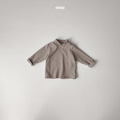 onu 08｜(6m-12m) 中領條紋上衣6