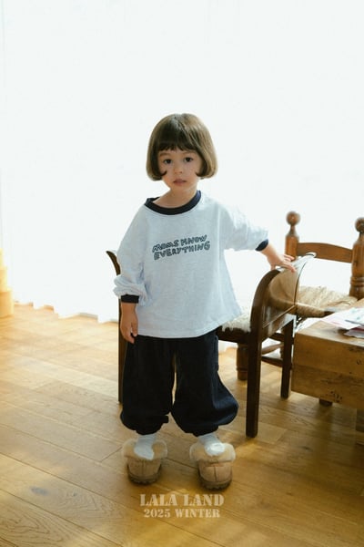 lala land59｜(75cm-120cm) 3色簡約滾邊色上衣8