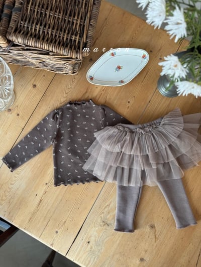 Marron 29｜(1y-6y) 澎澎薄紗褲裙18