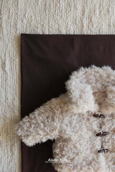 ALADIN09｜(75cm-114cm) 毛茸茸牛角扣外套4