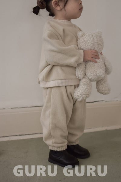 GURU GURU23｜(6m-24m) 2色簡約刷毛縮口套裝15