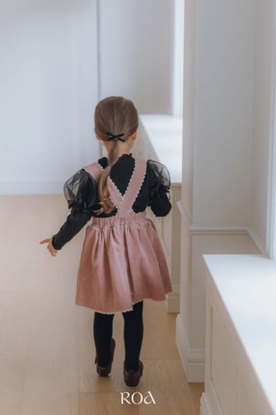 ROA19｜(80cm-120cm) 2色深V吊帶連身裙9