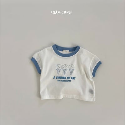 lala land05｜(3m-18m) 2色冰淇淋印花上衣19