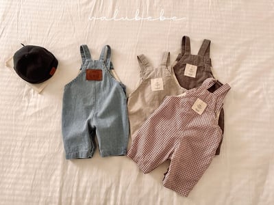 Valubebe80｜(65-80) 吊帶包屁扣長褲4