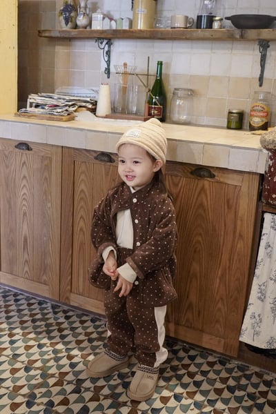 onu 24｜(70cm-115cm) 波點線條縮口褲13