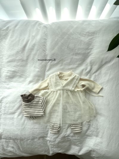 Bloom.b06｜(0m-24m/85cm-125cm) 撞色條紋上衣13