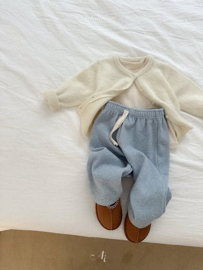 Atomeme29｜(70cm-110cm) 簡約毛絨針織開襟外套11