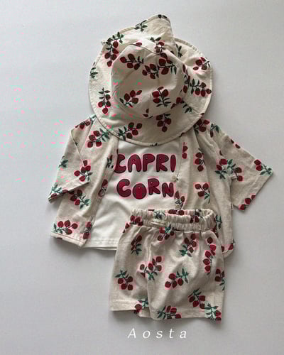 AOSTA23｜(6m-5y) 2款亞麻休閒短褲8