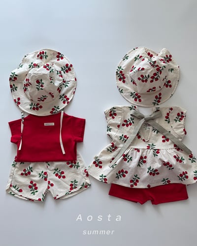 AOSTA09｜(6m-5y) 7色小標素色上衣10