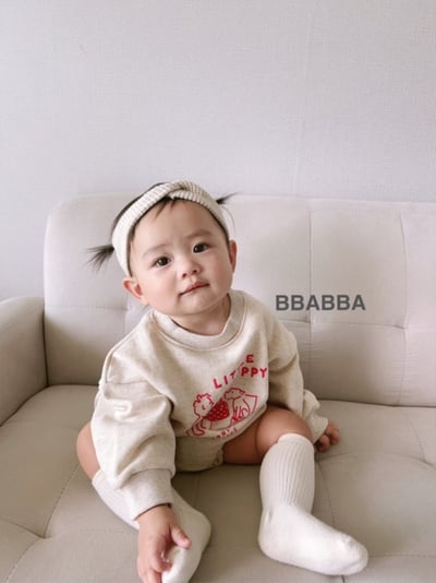 BBABBA06｜(60cm-83cm-mom) 2色韓系印花包屁衣/休閒上衣9