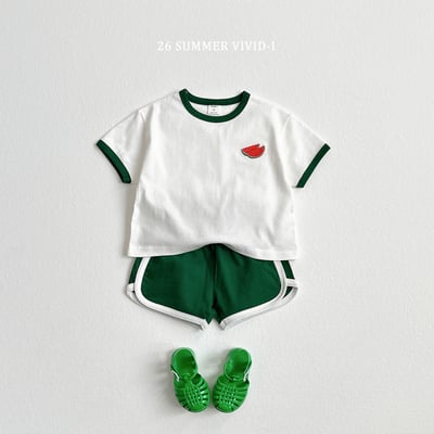 vivid24｜(78cm-125cm) 3款水果刺繡運動套裝8