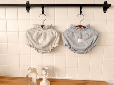 Valubebe57｜(65-80) 捲邊透氣燈籠褲1