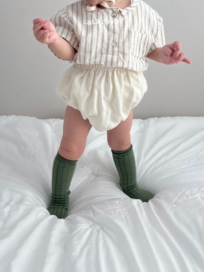 lala land27｜(3m-18m) 2色條紋襯衫11