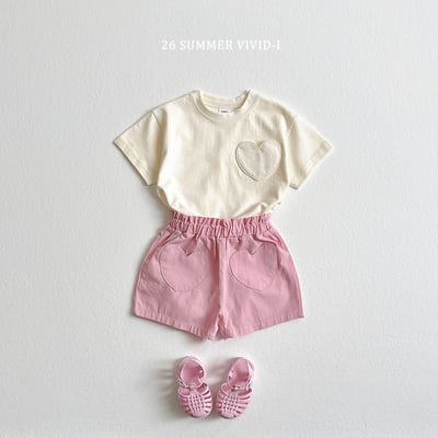 vivid42｜(78cm-125cm) 3款愛心造型口袋上衣11