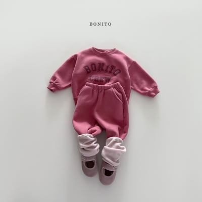 Bonito07｜(75cm-125cm) logo英字休閒上衣13